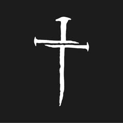 Nail cross Vinyl Decal Car Decal Die Cut Vinyl Decal