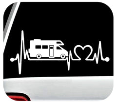 RV Recreational Vehicle Camper Travel Trailer Die Cut Vinyl Decal