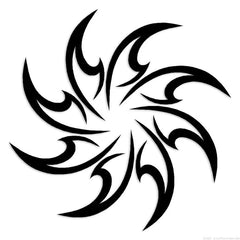 Metallica Ninja Star Die Cut Vinyl Decal