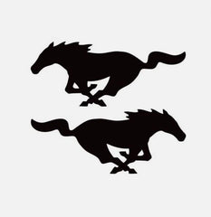 Running Horse Die Cut Vinyl Decal