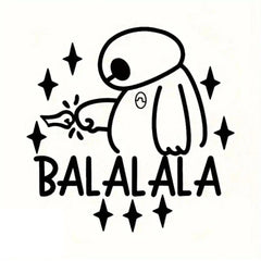 Baymax Die Cut Vinyl Decal