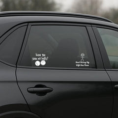 Car Bumper Stickers Funny Car Decal Crude Window Sticker . Decal Die Cut Vinyl Decal/ Bumper For Windows, Cars, Trucks, Laptops, Etc.