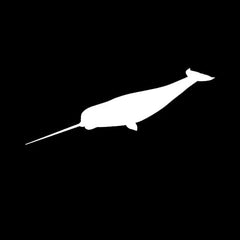 Narwhal Die Cut Vinyl Decal