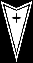 Custom Pontiac Die-Cut Vinyl Decal