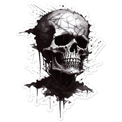 Skull Die Cut Vinyl Decal