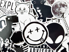 Cool Laptop Gothic Bird Die Cut Vinyl Decal