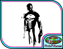 Marvel The Punisher Frank N Die Cut Vinyl Decal