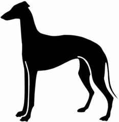 Greyhound Die Cut Vinyl Decal