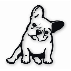 French Bulldog Die Cut Vinyl Decal