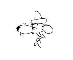 Slowpoke Rodriguez Die Cut Vinyl Decal
