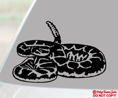RATTLESNAKE Die Cut Vinyl Decal