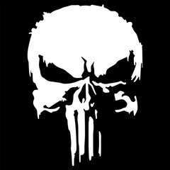 NEW SKULL Die Cut Vinyl Decal
