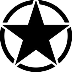 USA Army Star Fits Trucks Cars Jeeps Die Cut Vinyl Decal
