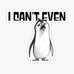 Item preview, Penguin Die Cut Vinyl Decal