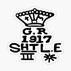 Lee enfield Makers mark Die Cut Vinyl Decal