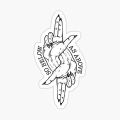 Item preview, As Above So Below designed Die Cut Vinyl Decal