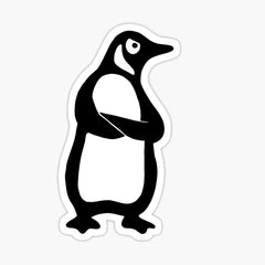 Item preview, Angry Penguin designed Die Cut Vinyl Decal