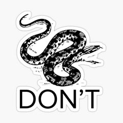 Item preview, Anaconda Don't for Die Cut Vinyl Decal