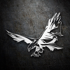 Tribalised Eagle Die Cut Vinyl Decal