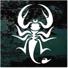 tribal-scorpion-vinyl-decal-on-car-window-bumper