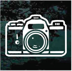 Vintage Camera Decals | Die Cut Vinyl Decal