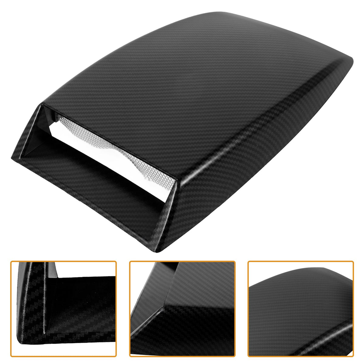 LOLIPPYY Car Vent Decoration Sticker Vehicle Hood Vent Marker Automotive Hood Simulation Vent Trim | Die Cut Vinyl Decal/ Bumper For Windows, Cars, Trucks, Laptops, Etc.