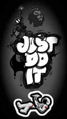 Just Do It Die Cut Vinyl Decal