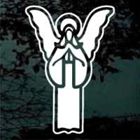 Praying Angel Decals | Die Cut Vinyl Decal