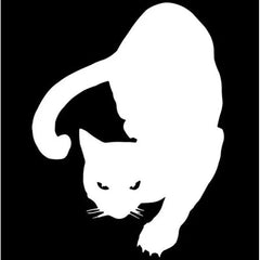 Simple Pet Cat Car Personality Reflective Sticker. Die Cut Vinyl Decal/ Bumper For Windows, Cars, Trucks, Laptops, Etc. (Copy) (Copy)