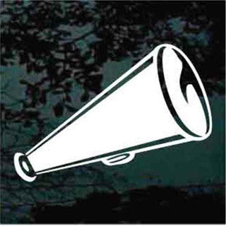 Megaphone Decals | Die Cut Vinyl Decal