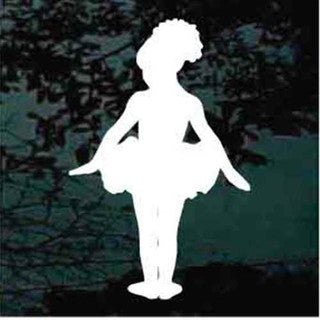 Little Ballerina Decals | Die Cut Vinyl Decal