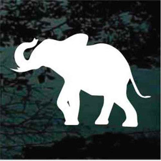 Elephant Silhouette Decals | Die Cut Vinyl Decal