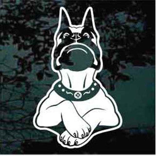 Noble Boxer Decals | Die Cut Vinyl Decal