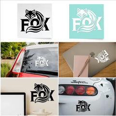 Transparent Adhesive Decal Die Cut Vinyl Decal
