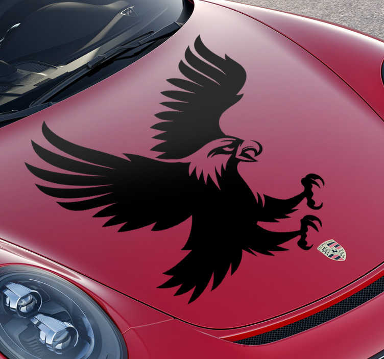Eagle bird silhouette Die Cut Vinyl Decal