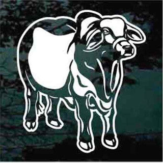 Brahman Cow Decals | Die Cut Vinyl Decal