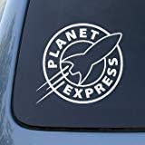 Futurama Planet Express  Die Cut Vinyl Decal