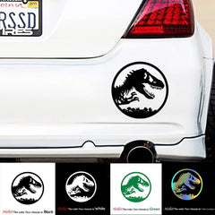 Cartoon Jurassic Park Car Decal Fashion Cartoon  |  Die Cut Vinyl Decal