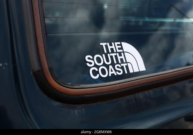 South Coast Die Cut Vinyl Decal