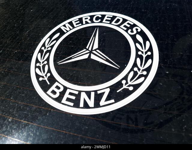 Mercedes-Benz Sticker Die Cut Vinyl Decal