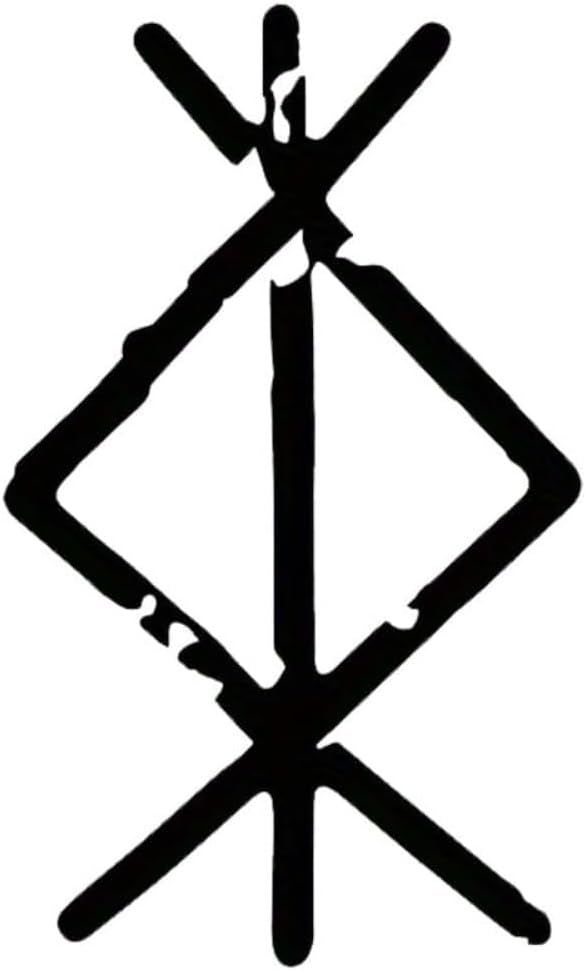 Protection Rune Viking Vinyl  Die Cut Vinyl Decal