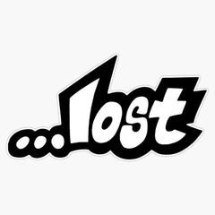 Lost Surfboards Vinyl Sticker Die Cut Vinyl Decal