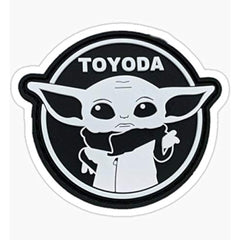 Premium Quality Toyoda Sticker Die Cut Vinyl Decal