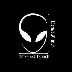 Durable Alien Vinyl  Die Cut Vinyl Decal