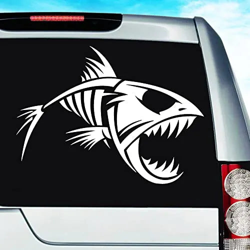 Carp Fishing Vinyl Car Sticker for Car Body Bumper Window Motorcycle Laptop Wall Decoration  Die Cut Vinyl Decal