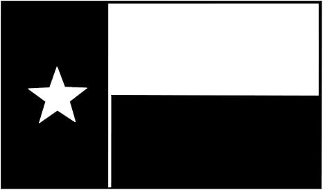 Texas State Flag [Pick Size/Color] Vinyl Transfer Sticker Decal For Windows, Cars, Trucks, Laptops, Etc.