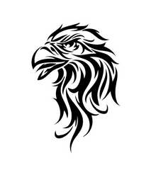 Eagle head Decal Custom Vinyl Die Cut Vinyl Decal