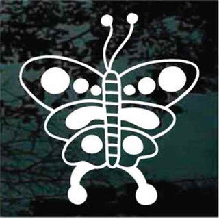 Whimsical Butterfly Decals | Die Cut Vinyl Decal