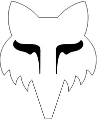 Fox Racing Fox Head  Die Cut Vinyl Decal