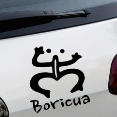 Puerto Rico Taino Coqui Frog Vinyl Decal, Boricua Adhesive Decal for Cars  Die Cut Vinyl Decal